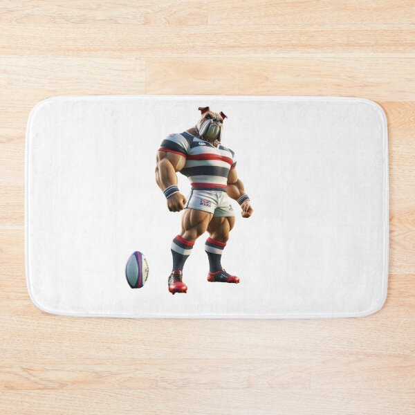 Item preview, Bulldog Rugby Player designed and sold by SpendieSellers.