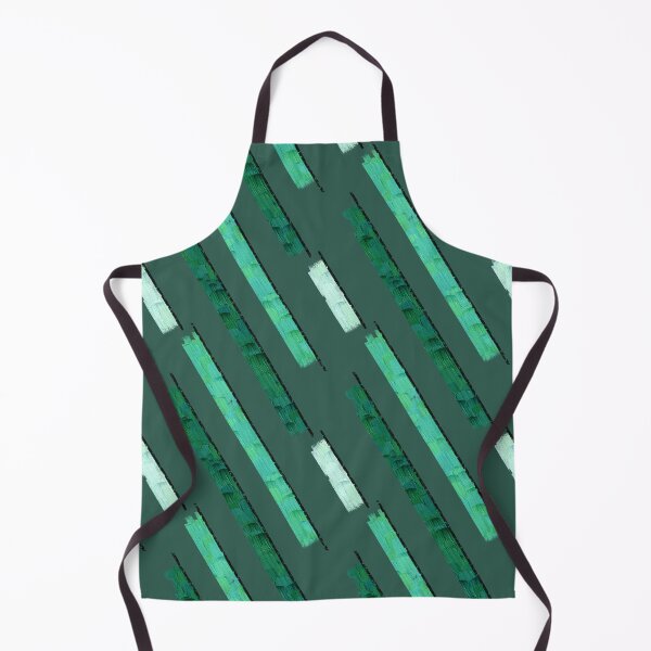 Item preview, green tone line fabric pattern graphic design by ironpalette designed and sold by ironpalette.