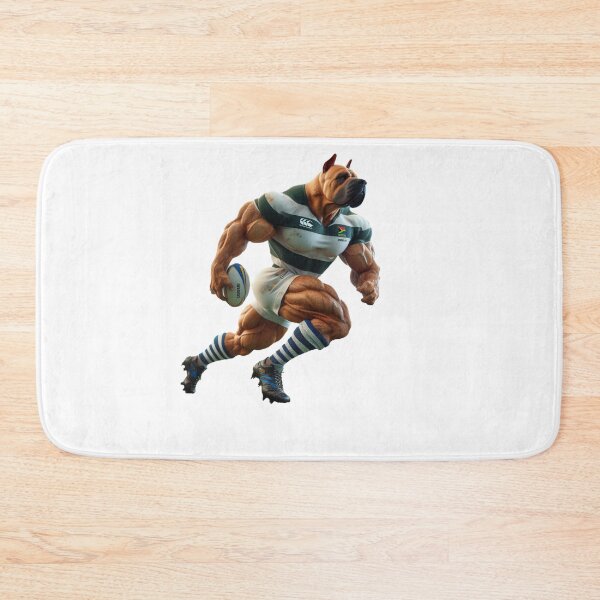 Item preview, Boerboel Rugby Player designed and sold by SpendieSellers.