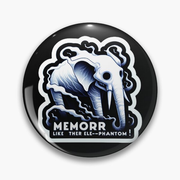 Item preview, Memory Like an Ele-phantom designed and sold by Master-Print.