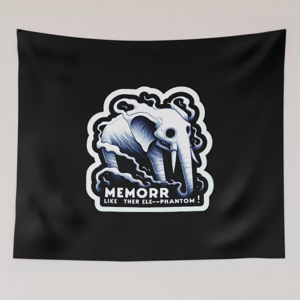 Item preview, Memory Like an Ele-phantom designed and sold by Master-Print.