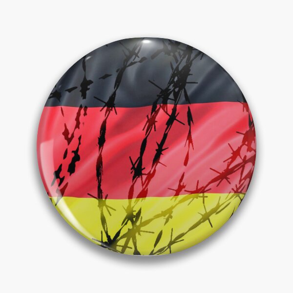 Item preview, Germany flag barbed wire texture designed and sold by T2-jn.