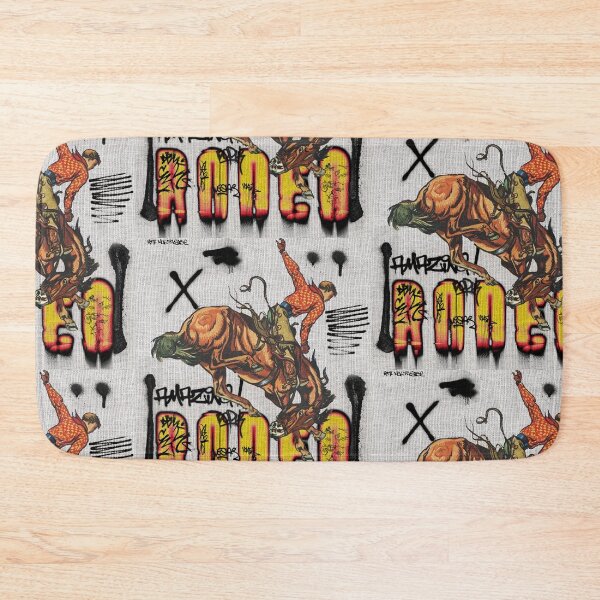 Item preview, Vintage Rodeo, Cowboy, We Need More Cowboys,  Spirit of the Wild West, Graffiti style designed and sold by Kai Multiverse.