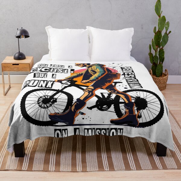 Item preview, Not just a cyclist, but a punk pedestrian on a mission designed and sold by Concept-Hub.