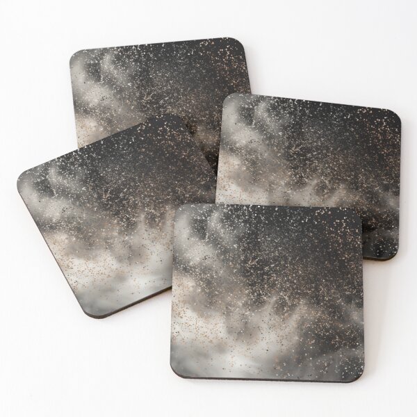 Item preview, Smoke Gradation Gold Brown Glitter (Faux Glitter) #shiny #decor #art designed and sold by GrinGalore.
