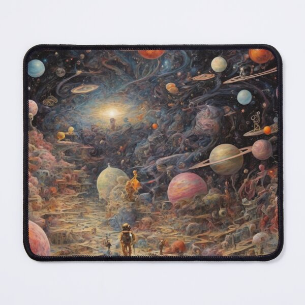 Item preview, Curious Mind's Galactic Odyssey designed and sold by Sadia Jannat.