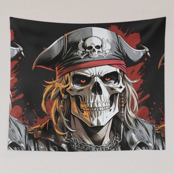 Item preview, Captain's Gaze: The Unyielding Spirit of the Sea designed and sold by ArtComixHaven.