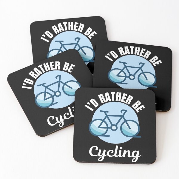Item preview, I'd rather be cycling, Bicycle Cyclist designed and sold by NBSStore.