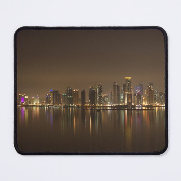 Item preview, Doha Night Skyline designed and sold by Kasia Design.