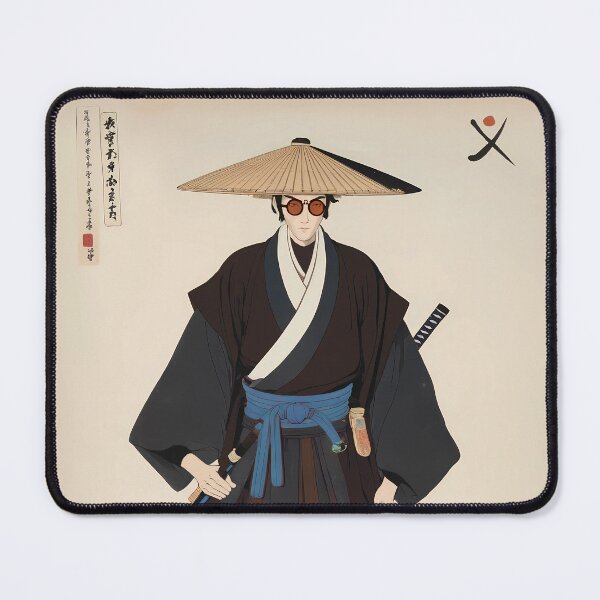 Item preview, Blue Eye Samurai Mizu Retro vintage Poster print designed and sold by inbaluchi.