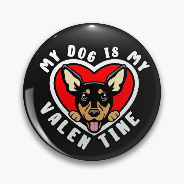 Item preview, My Miniature Pinscher Dog Is My Valentine designed and sold by TheAnimalZ00.