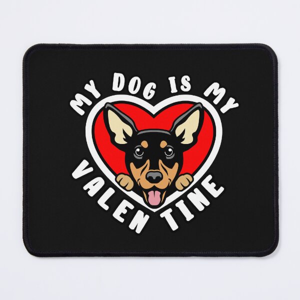 Item preview, My Miniature Pinscher Dog Is My Valentine designed and sold by TheAnimalZ00.