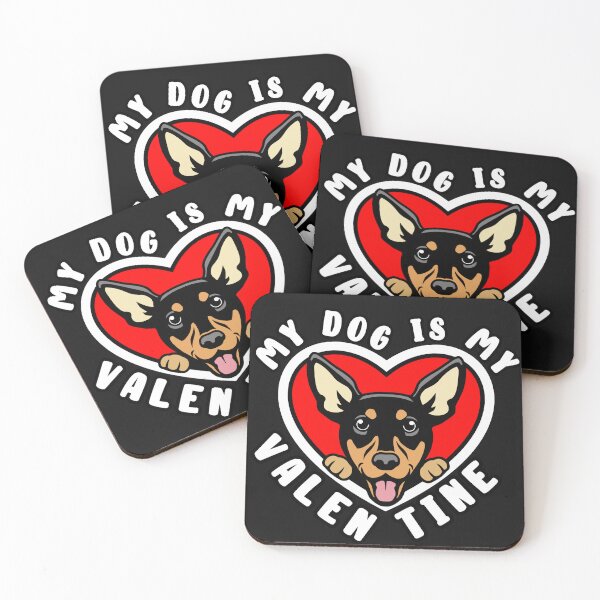 Item preview, My Miniature Pinscher Dog Is My Valentine designed and sold by TheAnimalZ00.