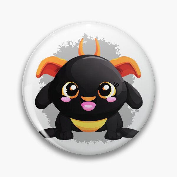 Item preview, Chubby funny cartoon black smiling devil pretending sumo designed and sold by e-stall4U.