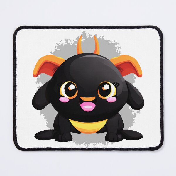 Item preview, Chubby funny cartoon black smiling devil pretending sumo designed and sold by e-stall4U.