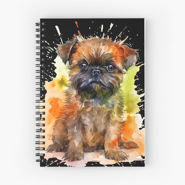 Item preview, Watercolor Brussels Griffon Puppy designed and sold by Amazing-Kortez.