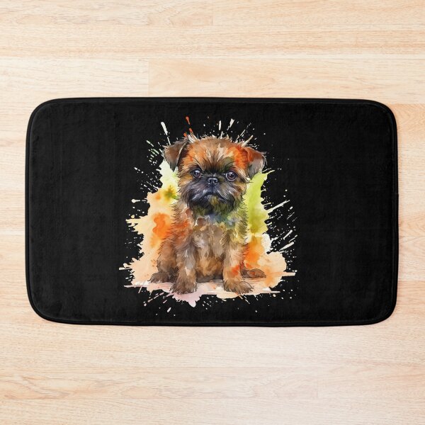 Item preview, Watercolor Brussels Griffon Puppy designed and sold by Amazing-Kortez.