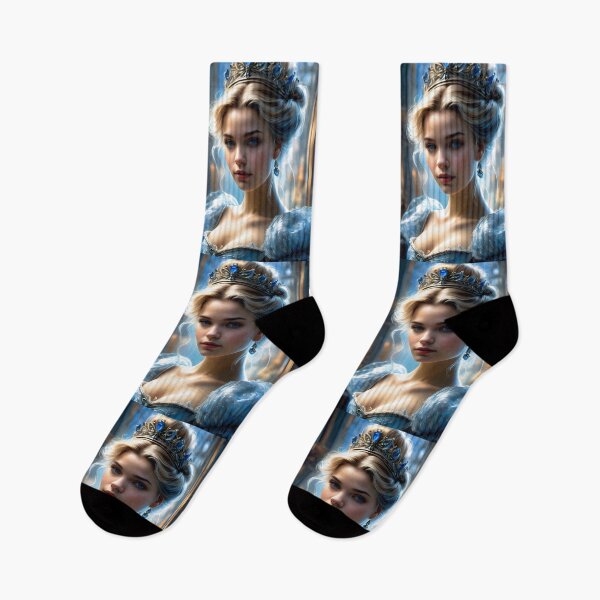 Item preview, Cute Princess In A Blue Dress designed and sold by TheArtOfPat.