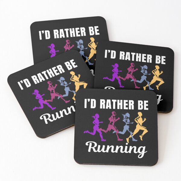 Item preview, I'd rather be running, runner athlete sport or hobby lovers  designed and sold by NBSStore.