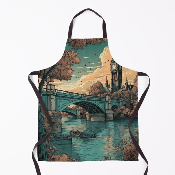 Item preview, London Clock Tower near Lake designed and sold by Ceylonex Arts.
