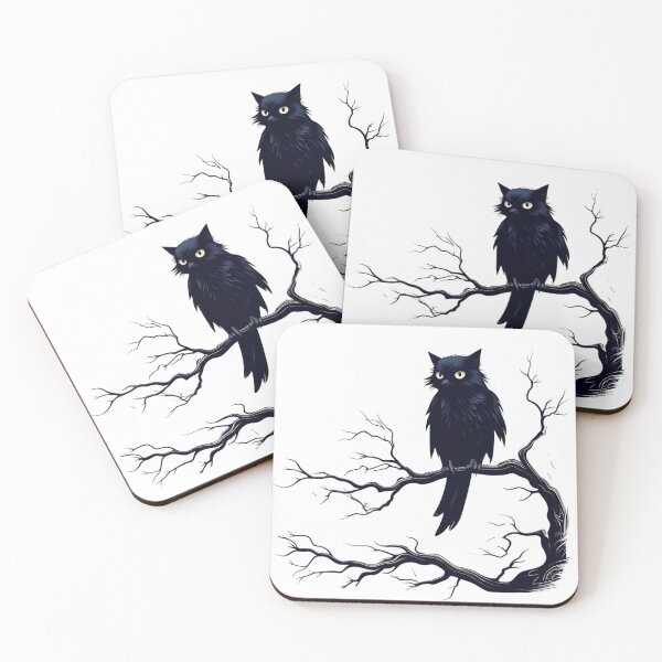 Item preview, Black Crow Cat designed and sold by UmutK.