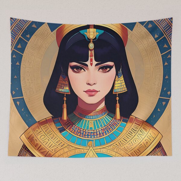 Item preview, Queen of the Nile: An Ancient Egyptian Portrait designed and sold by FriskyLemur.