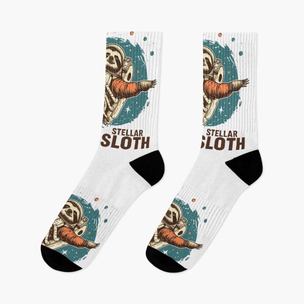 Item preview, Galactic Lazy: The Astronaut Sloth Adventure designed and sold by Moisky Patterns.
