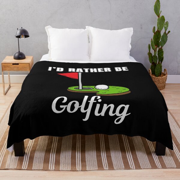 Item preview, I'd rather be golfing, golf sport or hobby lovers designed and sold by NBSStore.