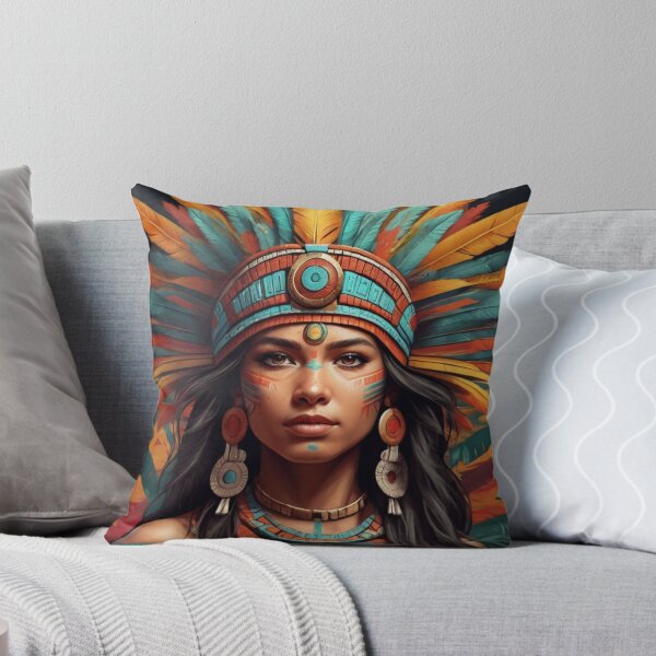 Item preview, Soberanía emplumada | Orgullosa belleza azteca designed and sold by Rothnaric.