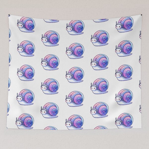 Item preview, Astronaut Snail with Cosmic Shell Illustration designed and sold by UmbrellaStudio1.