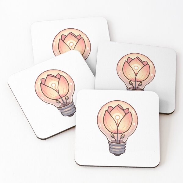 Item preview, Floral Light Bulb Blooming Ideas designed and sold by UmbrellaStudio1.