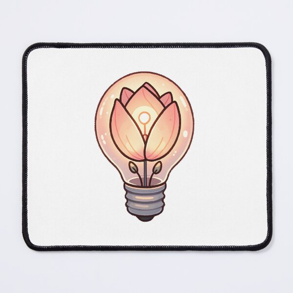 Item preview, Floral Light Bulb Blooming Ideas designed and sold by UmbrellaStudio1.