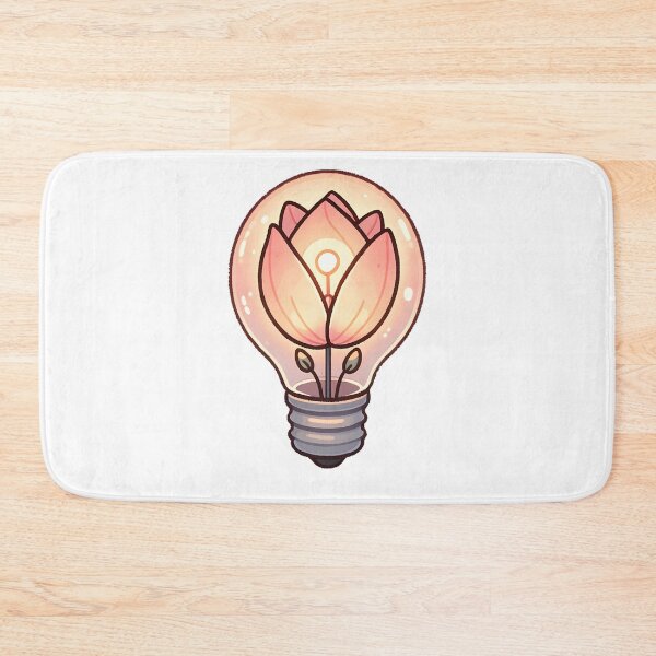 Item preview, Floral Light Bulb Blooming Ideas  designed and sold by UmbrellaStudio1.