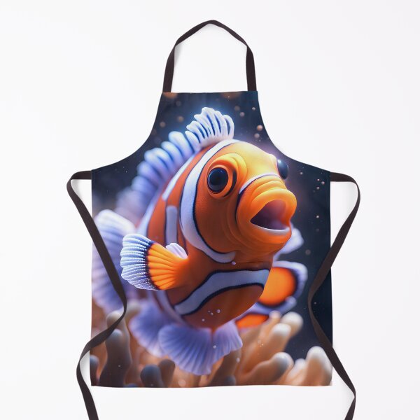 Item preview, Cute Clownfish In A Sea Anemone designed and sold by TheArtOfPat.