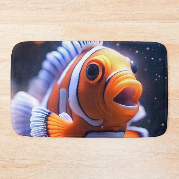 Item preview, Cute Clownfish In A Sea Anemone designed and sold by TheArtOfPat.