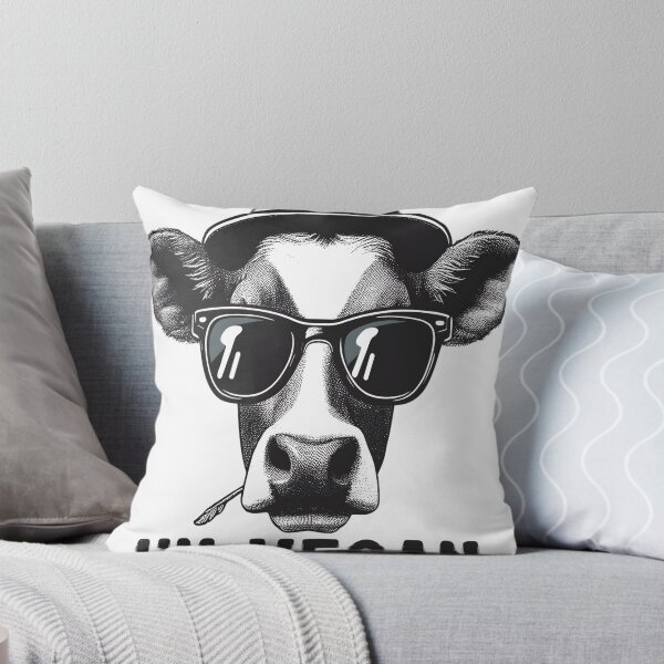 Item preview, I'm Vegan Funny Cow designed and sold by KitonicTees.