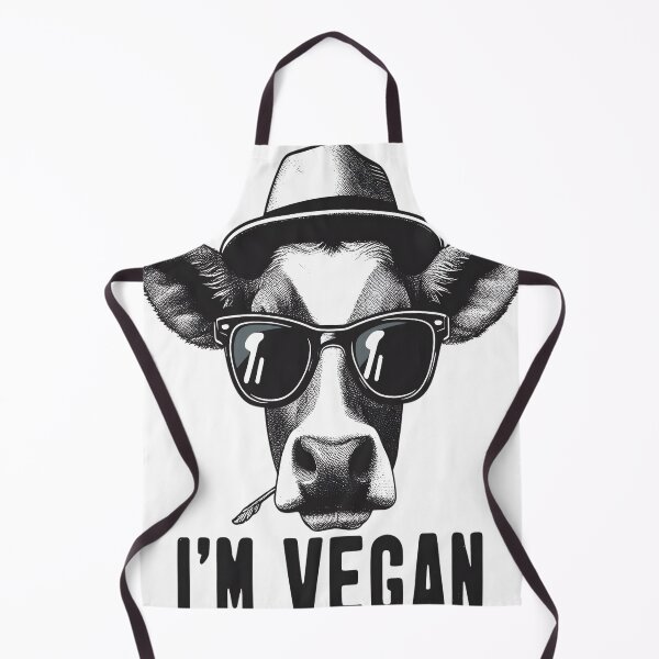 Item preview, I'm Vegan Funny Cow designed and sold by KitonicTees.