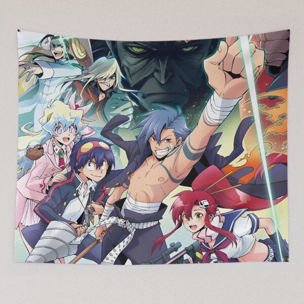 Item preview, Gurren lagann - All in One designed and sold by KeyDesignDecor.