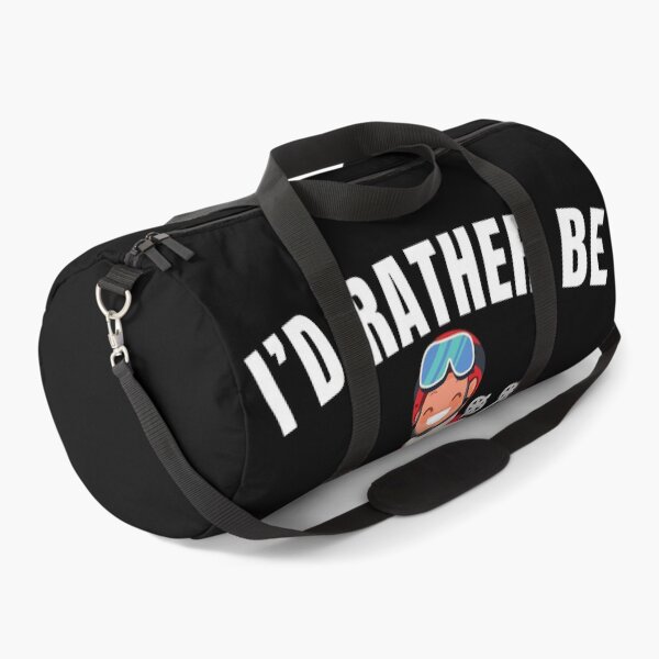 Item preview, I'd rather be skiing, snowboarding on skies hobby or winter sport lovers designed and sold by NBSStore.