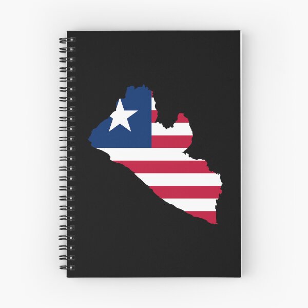 Artikelvorschau, Flaggenkarte von Liberia entworfen und verkauft von feether-store.