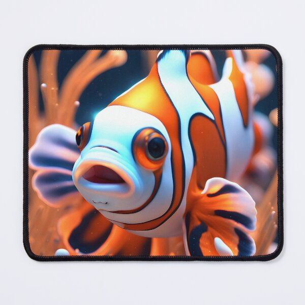 Item preview, Cute Clownfish In A Sea Anemone designed and sold by TheArtOfPat.