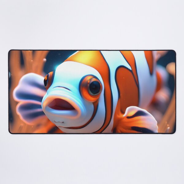 Item preview, Cute Clownfish In A Sea Anemone designed and sold by TheArtOfPat.