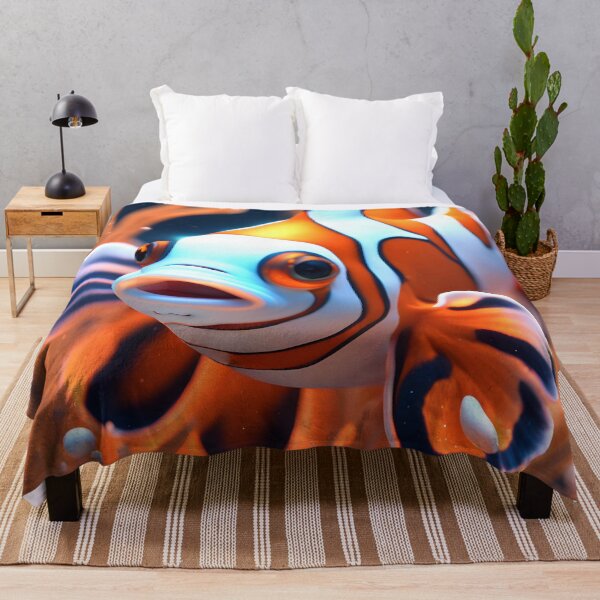 Item preview, Cute Clownfish In A Sea Anemone designed and sold by TheArtOfPat.