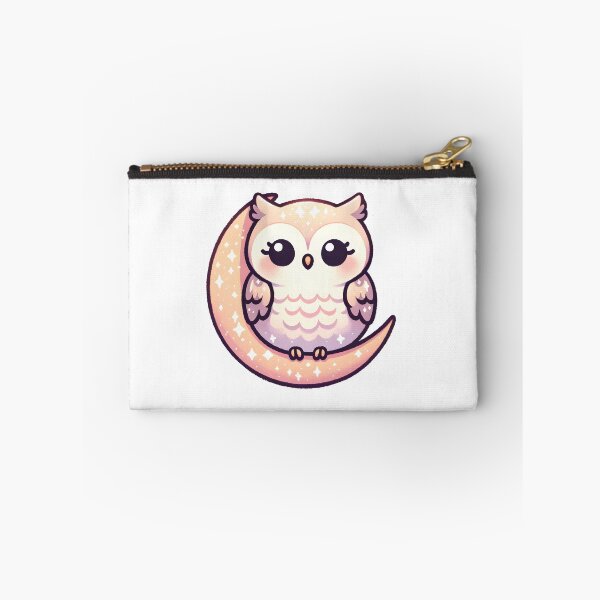 Item preview, Starry Night Owl on Crescent Moon  designed and sold by UmbrellaStudio1.