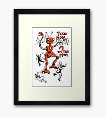Invasion of the Robots Framed Print