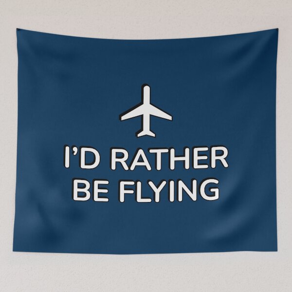 Item preview, Id Rather Be At A Flying designed and sold by Inspirationmotivation.