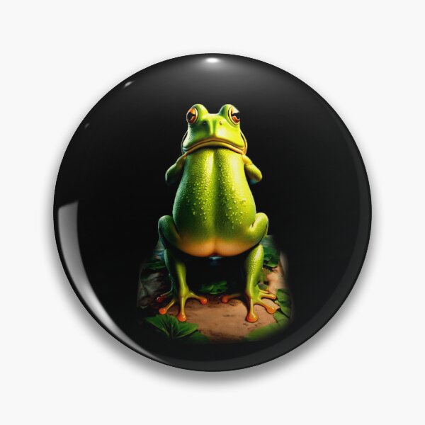 Item preview, Funny frog butt designed and sold by tkhrbika.
