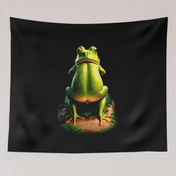 Item preview, Funny frog butt designed and sold by tkhrbika.