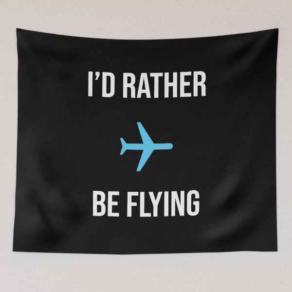 Item preview, Id Rather Be At A Flying designed and sold by Inspirationmotivation.