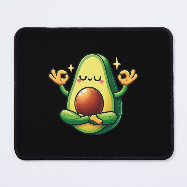 Item preview, Avocado doing yoga designed and sold by CoolThingss.